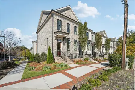 New construction Townhouse house 560 Fisher Dr, Unit 48, Alpharetta, GA 30009 plan The Chamberlain - image