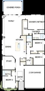 New construction Single-Family house 3007 Stonefly Wy, Royse City, TX 75189 The Forreston- photo 1 1
