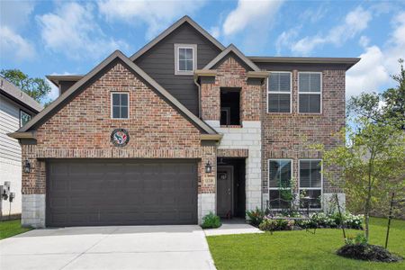 New construction Single-Family house 11318 Painted Trillium Lane, Houston, TX 77044 Plan 269- photo 0