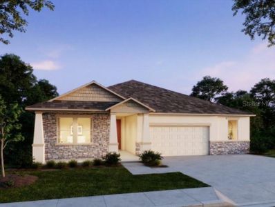 New construction Single-Family house 851 Hawthorne Berry Rd, Lakeland, FL 33810 plan Naples - image