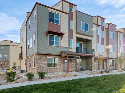 New construction Townhouse house 13953 Del Corso Way, Broomfield, CO 80020 Crestone- photo 0