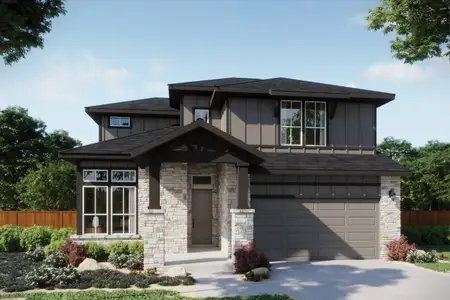 New construction Single-Family house 11212 Koko Cayuse Trl, Austin, TX 78653 plan Clearwater - image