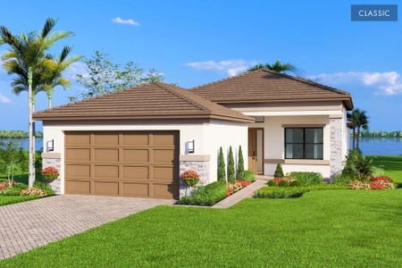New construction Single-Family house 12320 Sw Calm Pointe Ct, Port St. Lucie, FL 34987 plan Monacello II - image