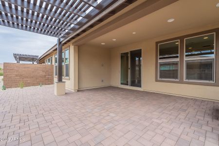 New construction Townhouse house 287 E Citrus Hollow Way, Queen Creek, AZ 85140 Valletta Exterior A- photo 3 3