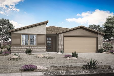 New construction Single-Family house 17322 W Via Dona Rd, Surprise, AZ 85387 Cobalt- photo 0