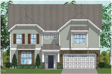 New construction Single-Family house 221 N Maple Walk, Unit 221, Garner, NC 27529 - image