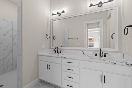 New construction Single-Family house 1306 Hidden Oaks, Tomball, TX 77375 plan Portico - image 8