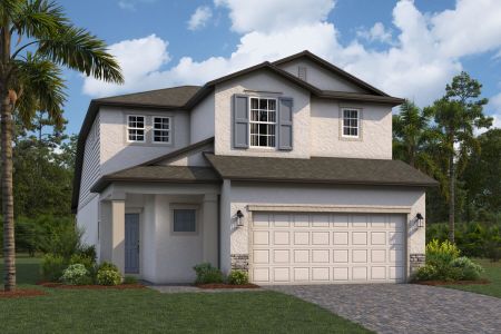 New construction Single-Family house 31256 Pendleton Landing Cir, Wesley Chapel, FL 33545 Willow- photo 0