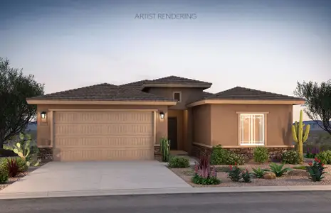 New construction Single-Family house 17871 W Pueblo Ave, Goodyear, AZ 85338 plan Acerra - image