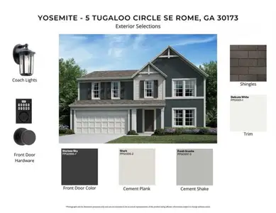 New construction Single-Family house 5 Tugaloo Cir Se, Rome, GA 30173 plan Yosemite - image