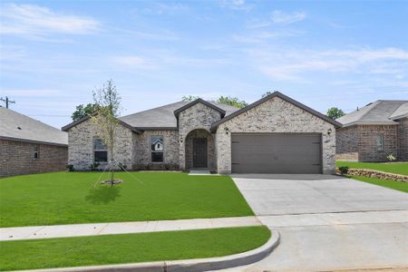 New construction Single-Family house 2657 Streamside Drive, Burleson, TX 76028 Cromwell II- photo 0