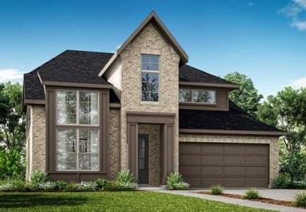 New construction Single-Family house 30114 Gold Finch Pl S, Fulshear, TX 77441 Heidelberg- photo 0