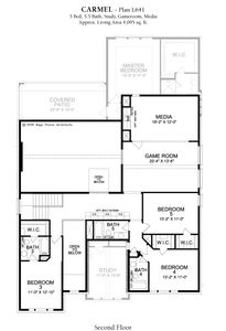 New construction Single-Family house 12770 Charismatic Pkwy, Frisco, TX 75035 plan Carmel - image