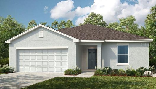 New construction Single-Family house 2278 Cypress Creek Street, Auburndale, FL 33823 Magnolia- photo 0