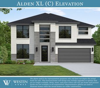 New construction Single-Family house 116 Blue Vervain Trl, Georgetown, TX 78633 plan The Alden XL - image
