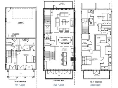 New construction Townhouse house 2033 Heritage Walk, Unit 6, Milton, GA 30004 The Crossroads- photo 2 2