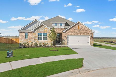 New construction Single-Family house 521 W Luna Blue Ln, Jarrell, TX 76537 - image