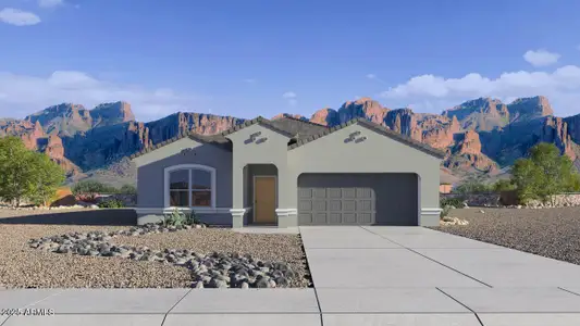 New construction Single-Family house 25491 N 183Rd Dr, Wittmann, AZ 85361 - image