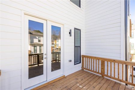 New construction Townhouse house 352 Olmstead Wy, Unit 28, Alpharetta, GA 30022 plan The Barnsley I - image