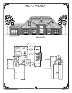 New construction Single-Family house 2108 Lacroix Wy, Conyers, GA 30094 - image