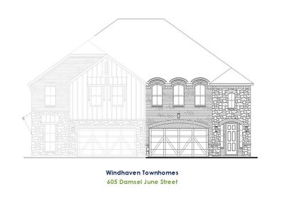 New construction Townhouse house 3521 Jester Dr, Lewisville, TX 75056 null- photo 0