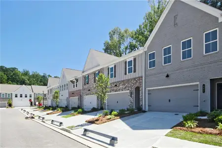 New construction Townhouse house 687 Sunstone Ln, Lawrenceville, GA 30043 - image 2