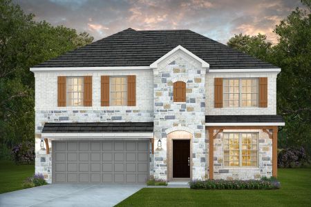 New construction Single-Family house 1408 Hallettsville, San Antonio, TX 78253 plan Caldwell - image