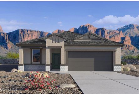 New construction Single-Family house 1867 W Stanton Avenue, Apache Junction, AZ 85120 The Pelican- photo 0