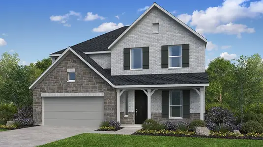 New construction Single-Family house 518 Wisteria St, Lakewood Village, TX 75068 plan Terracotta - image