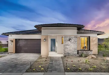 New construction Single-Family house 33332 N 130Th Ln, Peoria, AZ 85383 plan Traverse II Elevation B - image