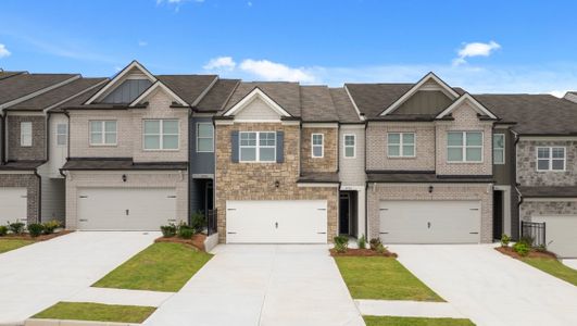 New construction Townhouse house 2326 Carlton Pkwy, Douglasville, GA 30135 plan Salisbury - image