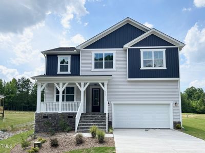 New construction Single-Family house 313 Fast Pitch Lane, Four Oaks, NC 27524 Teton- photo 0