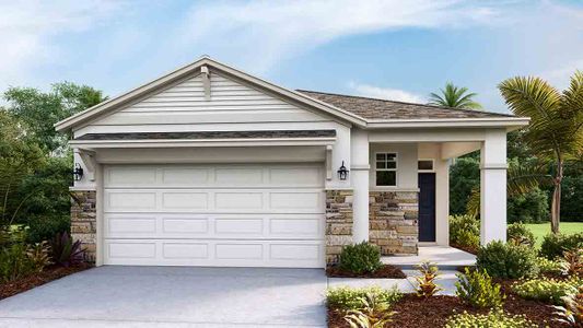 New construction Single-Family house 4090 Nw 44Th Cir, Ocala, FL 34482 plan Jennings - image