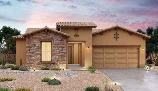 New construction Single-Family house 20157 W San Miguel Ave, Litchfield Park, AZ 85340 Hacienda Series - Cinnabar- photo 0
