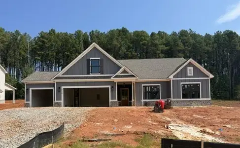New construction Single-Family house 330 Weslyn Dr, Social Circle, GA 30025 plan (GA) Ellen A 3 Front Entry - image