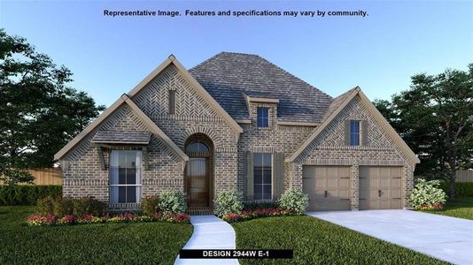 New construction Single-Family house 137 Palo Pinto Bnd, Bastrop, TX 78602 Design 2944W- photo 0