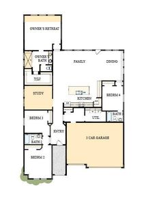 Floorplan – The success of a floorplan is the way you can move through it…You’ll be amazed at how well this home lives…We call it traffic patterns.