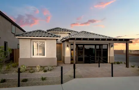 New construction Single-Family house 27267 N 161St Ln, Surprise, AZ 85387 plan Verbena - image