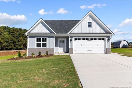New construction Single-Family house 54 Croatoke Ct, Angier, NC 27501 plan Leah - image