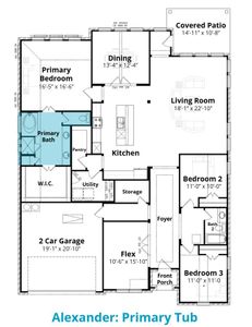 New construction Single-Family house 1410 Fieldstone Dr, Midlothian, TX 76065 plan Alexander - image 13