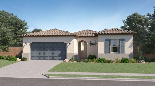 New construction Single-Family house 15036 W Desert Hollow Dr, Surprise, AZ 85387 plan Aspen Plan 4578 - image