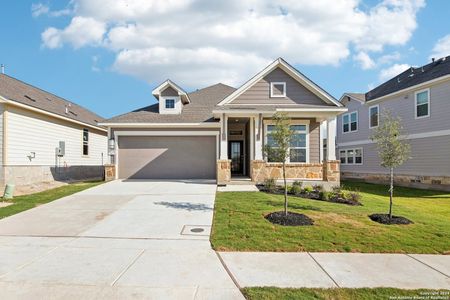 New construction Single-Family house 12137 Vine Blossom, Schertz, TX 78154 The Veracruz- photo 0