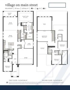 Offering outstanding entertaining spaces upstairs and down, inside and out, the entire family will love our Delacroix floor plan!