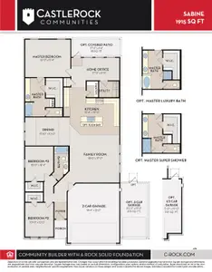 New construction Single-Family house 430 Hazy Meadows Dr, Beasley, TX 77417 plan Sabine - image