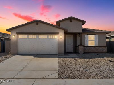 New construction Single-Family house 37287 W Patterson St, Maricopa, AZ 85138 Onyx- photo 1 1