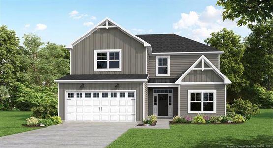 New construction Single-Family house 256 Steelwood St, Raeford, NC 28376 - image