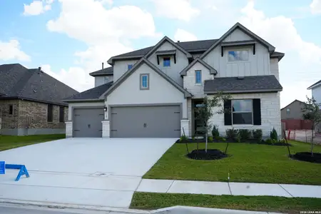 New construction Single-Family house 307 Canton Chase, Cibolo, TX 78108 plan Presidio - image