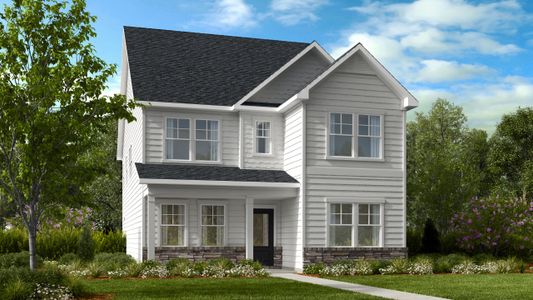 New construction Single-Family house 717 Bolera Rd, Knightdale, NC 27545 plan Charleston - image