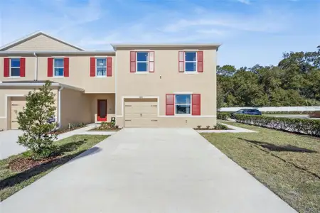 New construction Townhouse house 3301 Private Oak Dr, Apopka, FL 32703 - image