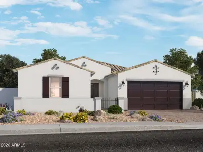 New construction Single-Family house 17641 W College Dr, Goodyear, AZ 85395 plan Amber - image